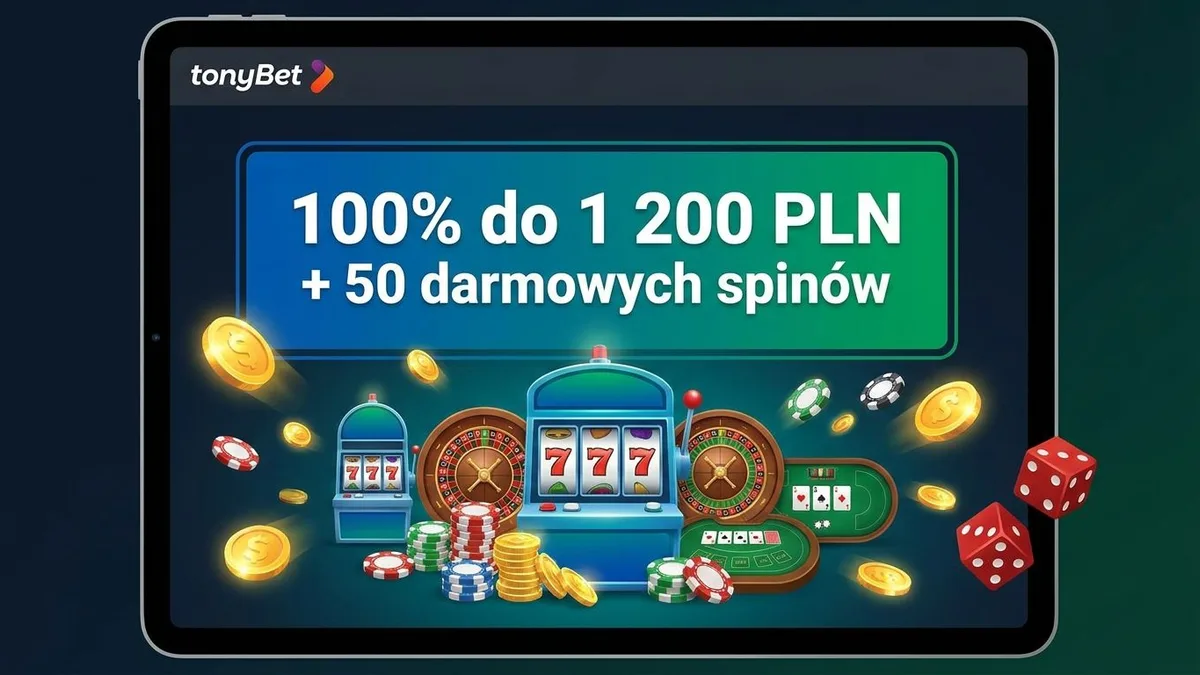 TonyBet bonus powitalny