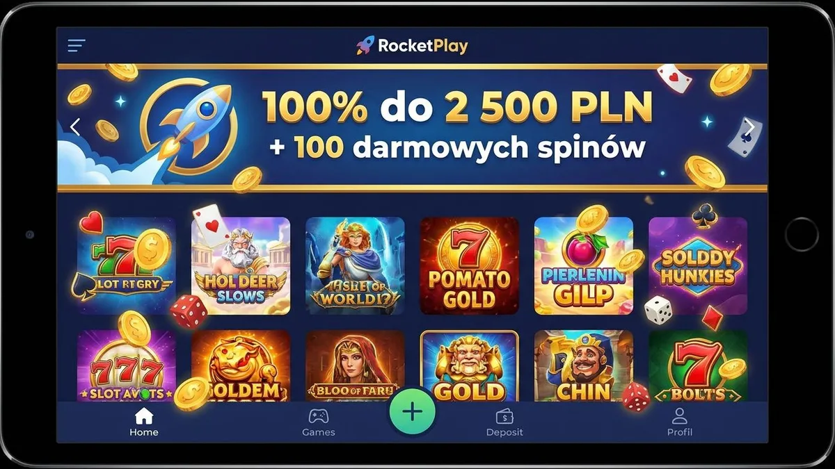 RocketPlay bonus powitalny